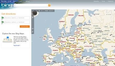 Bing Maps goni Google Maps