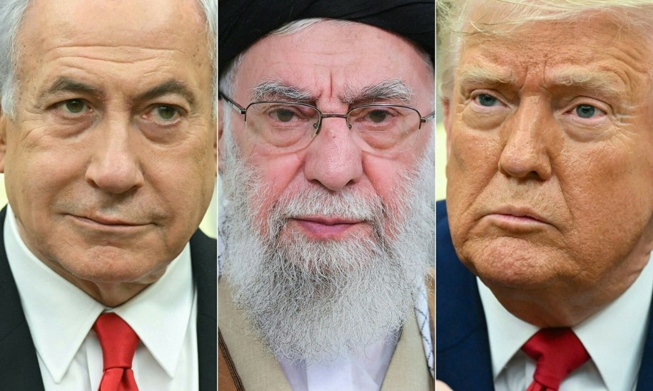 Binjamin Netanjahu, Ali Chamenei, Donald Trump /SAUL LOEB/AFP/East News /East News