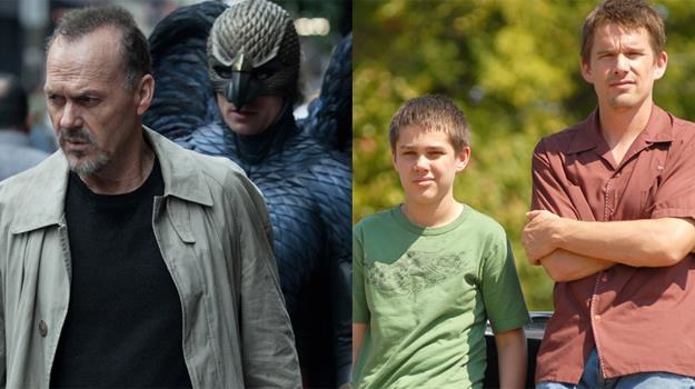 "Birdman" czy "Boyhood" - który z tych filmów zostanie w tym roku nagrodzony najważniejszym Oscarem? /materiały prasowe