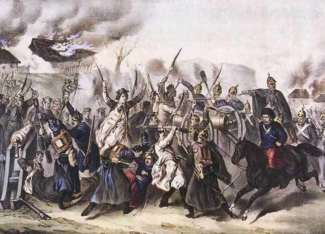 Bitwa pod Węgrowem była ważnym epizodem w czasie powstania /Wikimedia Commons /materiały prasowe