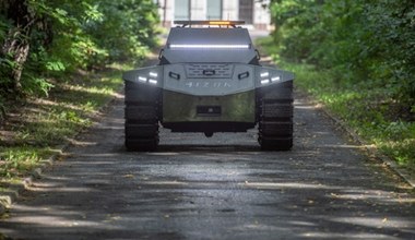 BIZON - przyszłość polskich służb. To autonomiczny pojazd na prąd