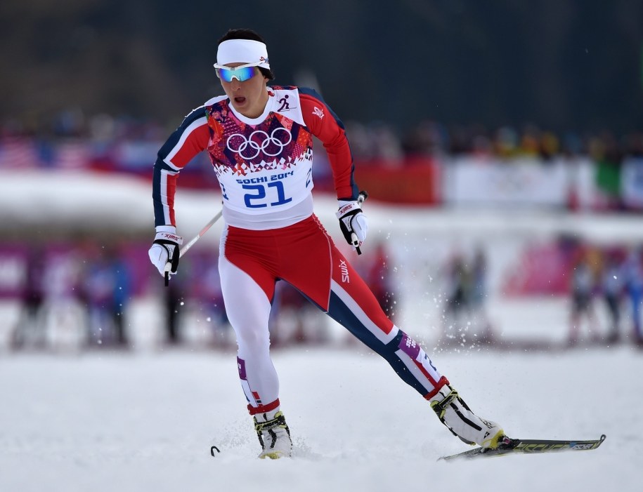 Bjoergen faworytką bukmacherów w czwartkowym biegu /Hendrik Schmidt /PAP/EPA