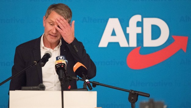 Bjoern Hoecke, szef frakcji AfD w Turyngii /Sebastian Kahnert  /PAP/EPA