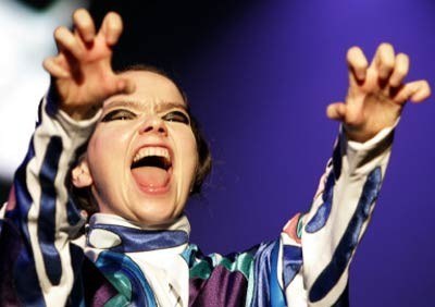 Björk naprawdę potrzebuje spokoju... /AFP