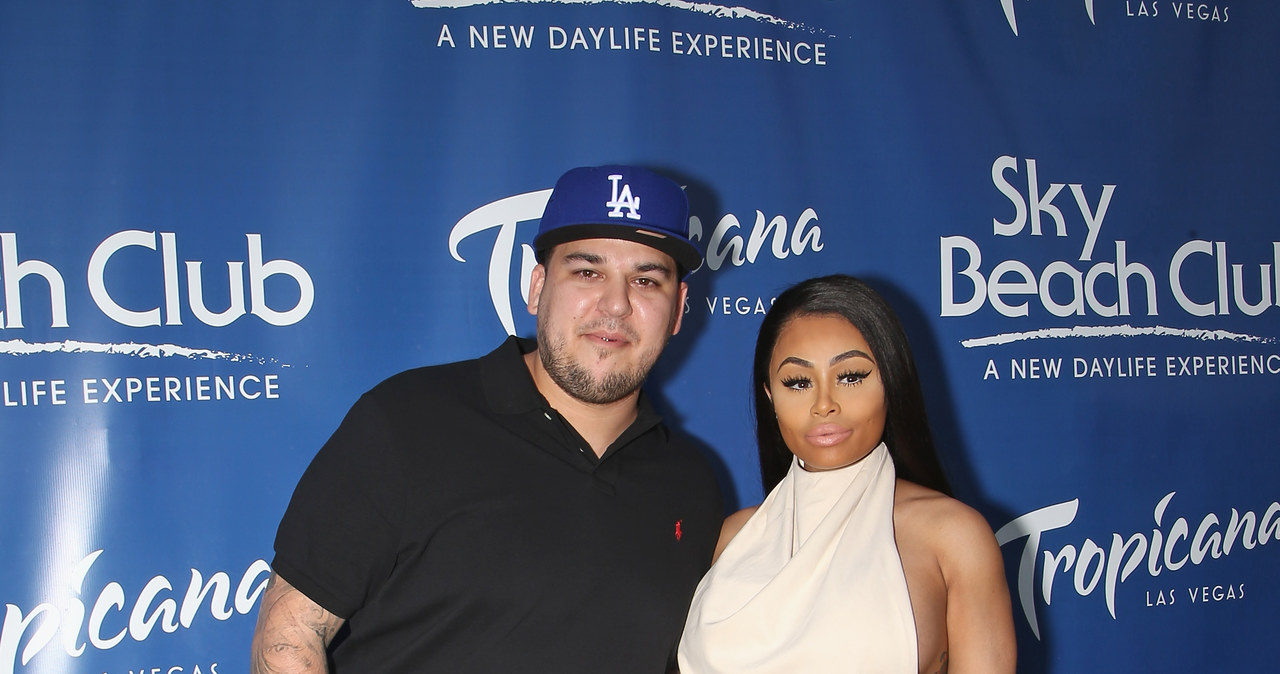 Blac Chyna i Rob Kardashian /Gabe Ginsberg/Getty Images /Getty Images