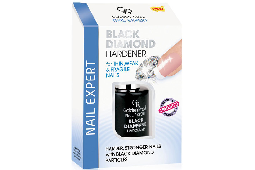 Black Diamond Hardener – Odżywka wzmacniająca paznokcie, Golden Rose /materiały prasowe