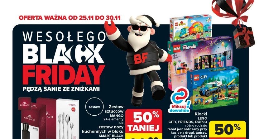 Black Friday pełen promocji w sklepach Carrefour Hipermarket /Carrefour Polska /INTERIA.PL