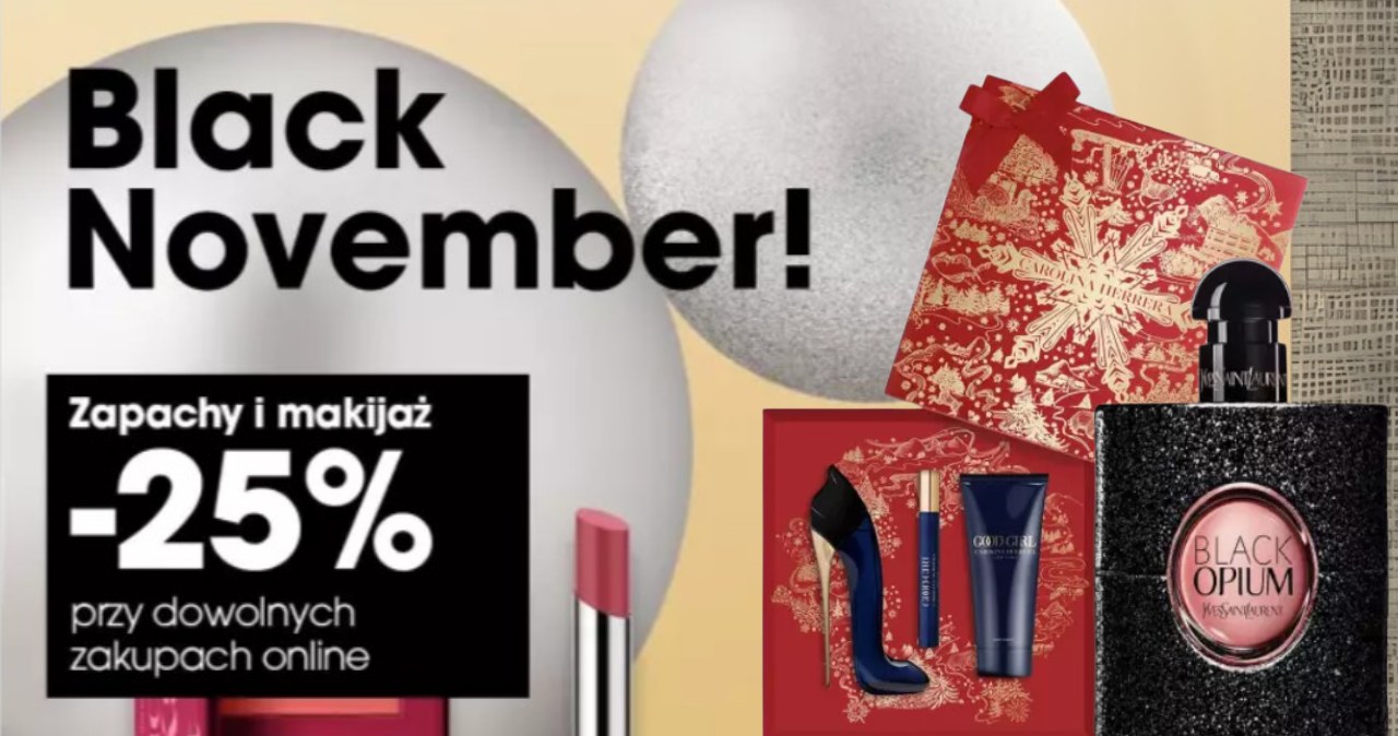 Black November w Sephorze! Topowe zapachy i kosmetyki 25% taniej! /Sephora /INTERIA.PL