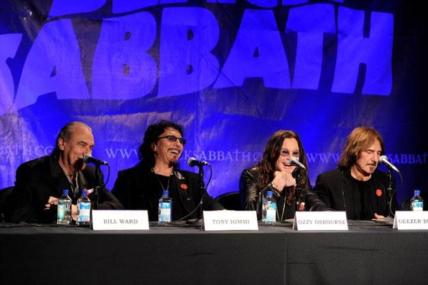 Black Sabbath nie jest już do śmiechu (Bill Ward pierwszy z lewej) fot. Kevin Winter /Getty Images/Flash Press Media