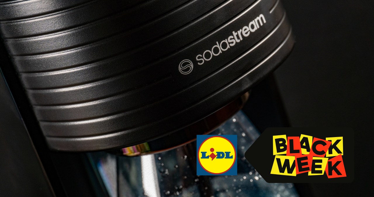 Black Week w Lidlu: Sodastream w rekordowej cenie, ale dopiero od 27.11 /Canva Pro /INTERIA.PL