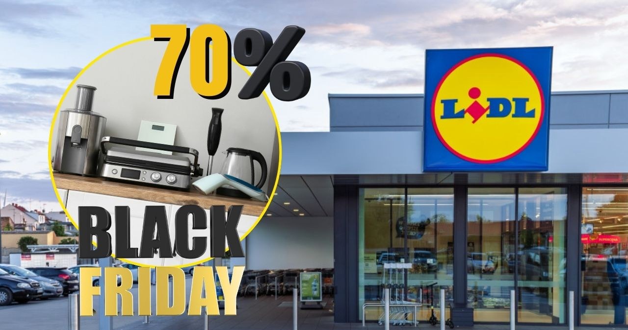 Black Week w Lidlu trwa. Zobacz, co kupisz do 70% taniej /CanvaPro /INTERIA.PL