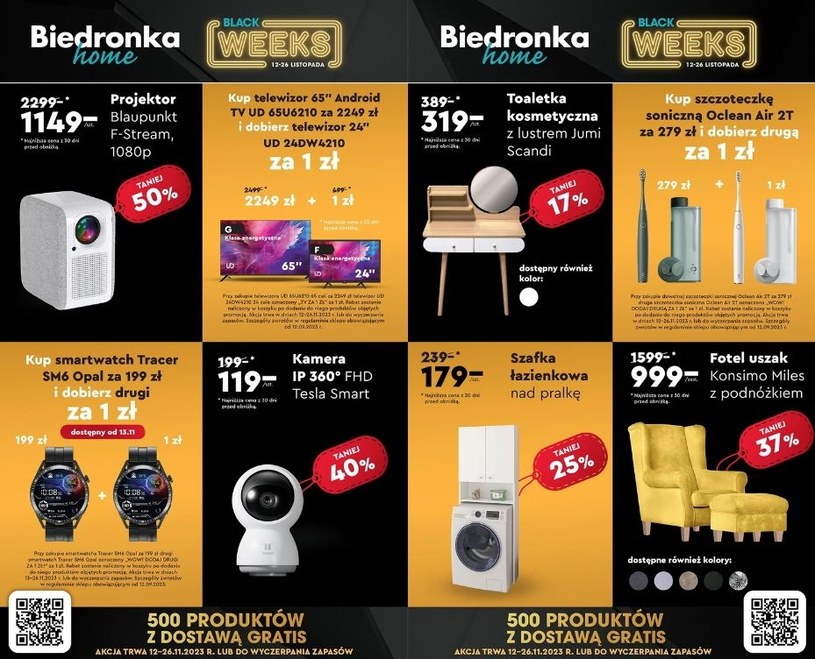 Black Weeks w Biedronka Home! /Biedronka /INTERIA.PL