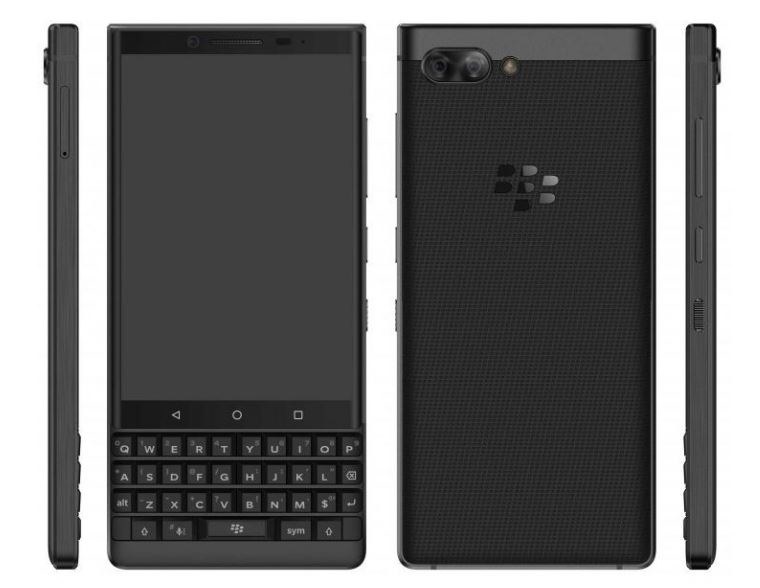 Blackberry KEY2 pod kątem wizualnym nie będzie różnił się znacząco od poprzednika /SIPO /materiał zewnętrzny