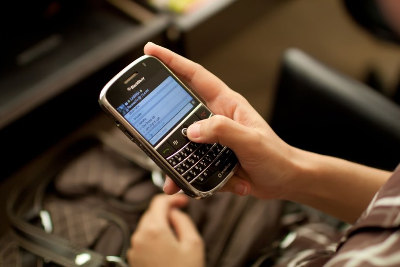Blackberry notowało spadki sprzedaży już od 2010 roku /123RF/PICSEL