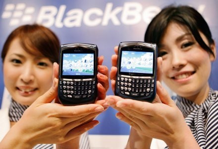 BlackBerry w Ameryce miało problemy /AFP