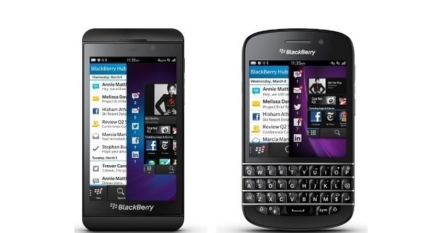 BlackBerry Z10 i Q10 /materiały prasowe
