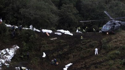 Błąd ludzki przyczyną katastrofy samolotu z piłkarzami w Kolumbii