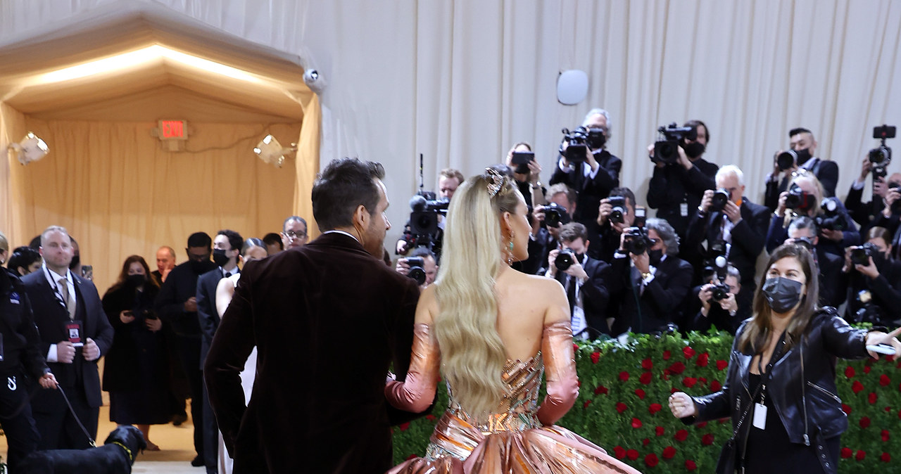 Blake Lively i Ryan Reynolds na Met Gali 2022 /Jeff Spicer/Jeff Spicer/Getty Images /Getty Images