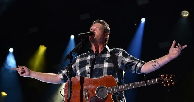 Blake Shelton na scenie - fot. Larry Busacca /Getty Images