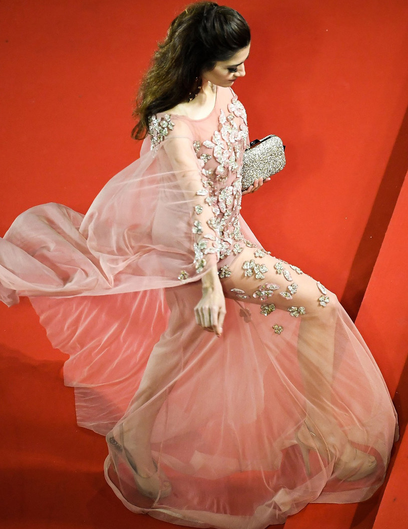Blanca Blanco na czerwonym dywanie w Cannes /East News