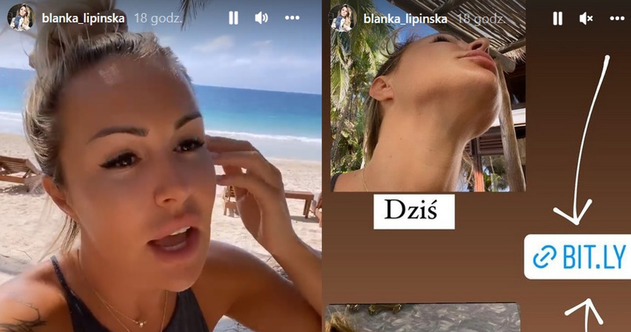 Blanka Lipińska pokazała swoją cerę przed i po kuracji //www.instagram.com/blanka_lipinska /Instagram