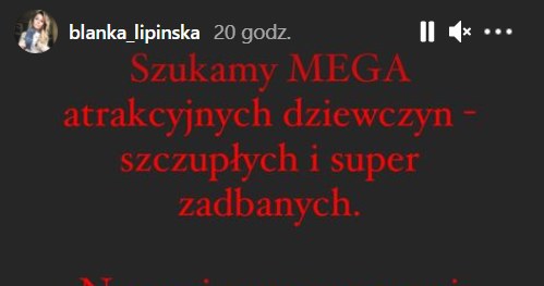 Blanka Lipińska szuka dziewczyn do drugiej części filmu "365 dni" /materiały prasowe