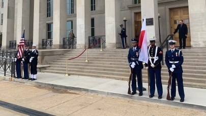 Błaszczak spotkał się z szefem Pentagonu. "Posuwamy się naprzód"