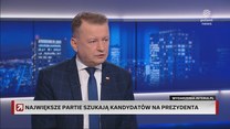 Błaszczak w "Gościu Wydarzeń": Znaczenie ma to, czy system zostanie domknięty