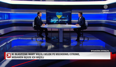 Błaszczak w "Gościu Wydarzeń": Kto zbudował siłę Putina? No Niemcy zbudowały siłę Putina