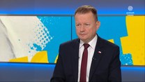 Błaszczak w ''Graffiti''' o wsparciu finansowym PiS: Jesteśmy bardzo zbudowani reakcją wyborców. O to nam chodziło