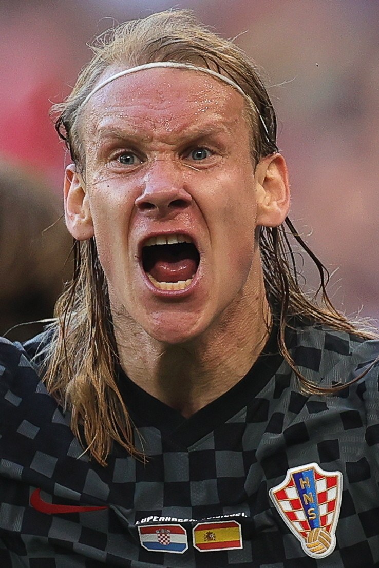 Błędne godło było widoczne np. na koszulce Domagoja Vida / 	FRIEDEMANN VOGEL / POOL /PAP/EPA