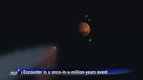 Bliskie spotkanie komety z Marsem
