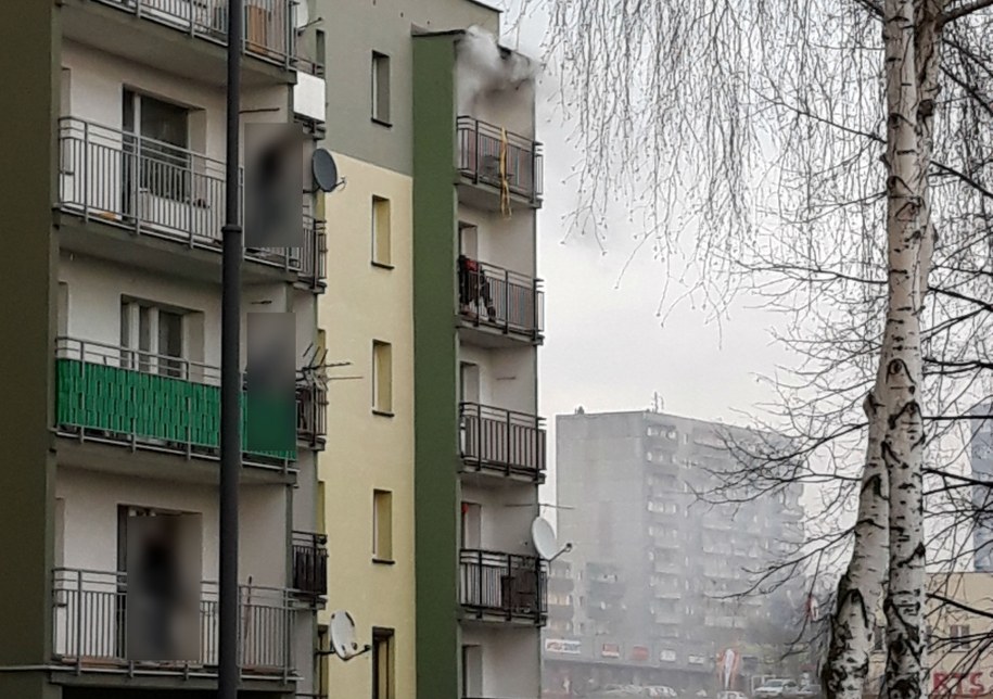 Blok, w którym doszło do tragedii /Gorąca Linia RMF FM