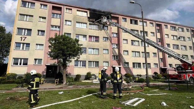 Blok, w którym doszło do wybuchu gazu /doba.pl /