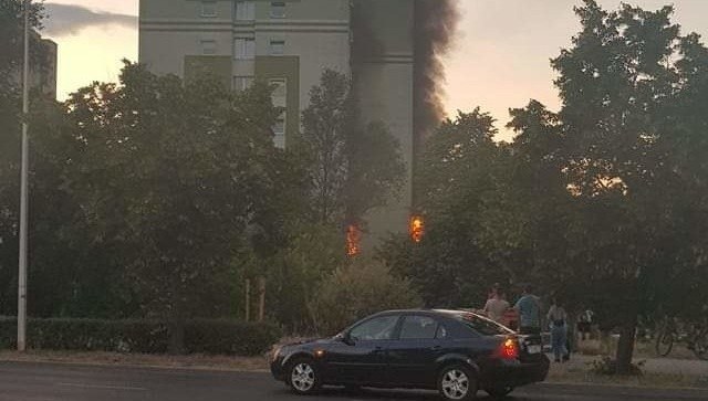 Blok, w którym doszło do wybuchu /Gorąca Linia /Gorąca Linia RMF FM