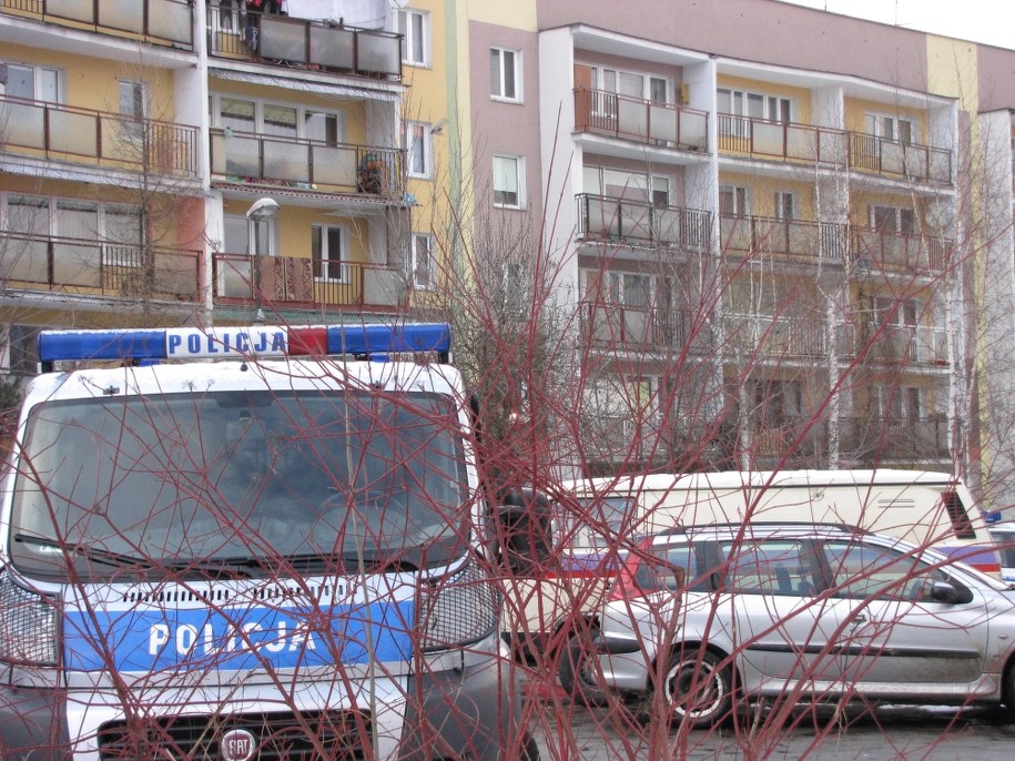 Blok, w którym wczoraj doszło do tragedii &nbsp; /RMF FM