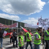 Protest podwykonawców budujących A4 w Małopolsce