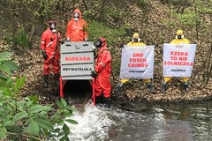 Blokada Greenpeace w Rudzie Śląskiej