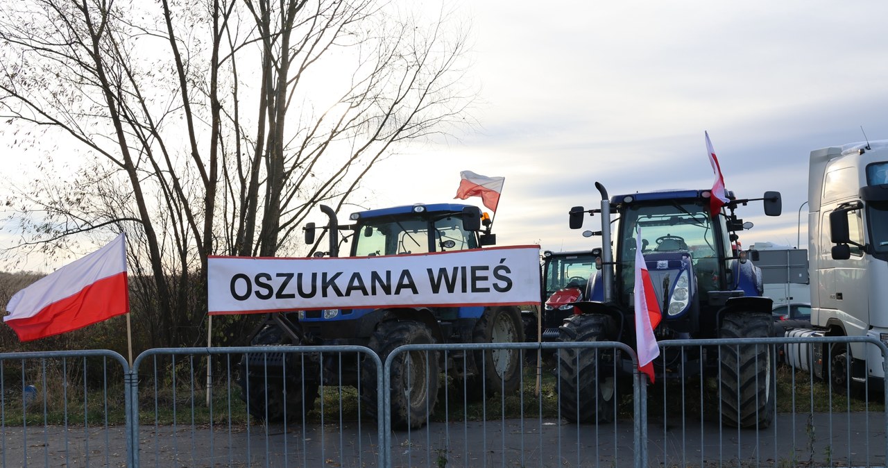 Blokada przejścia granicznego w Medyce