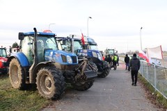 Blokada przejścia granicznego w Medyce