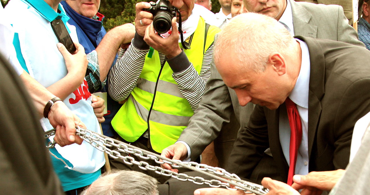 Blokada Sejmu trwała kilka godzin