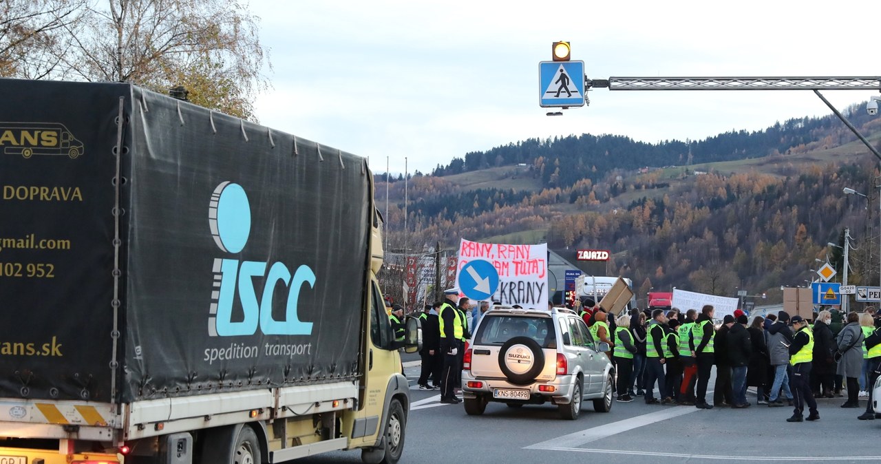 Blokada w Rytrze. Mieszkańcy nie chcą budowy obwodnicy