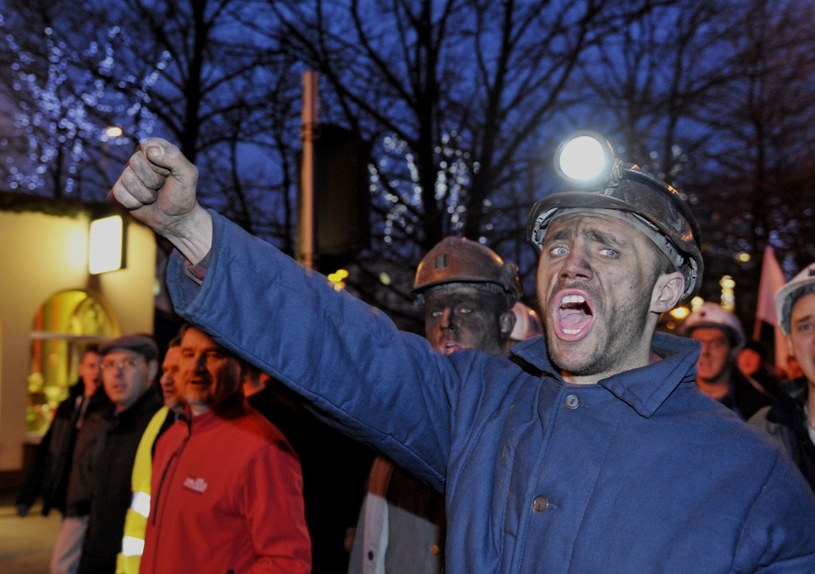 Blokady, strajki, protesty. Co planują górnicy? /Łukasz Kalinowski /East News