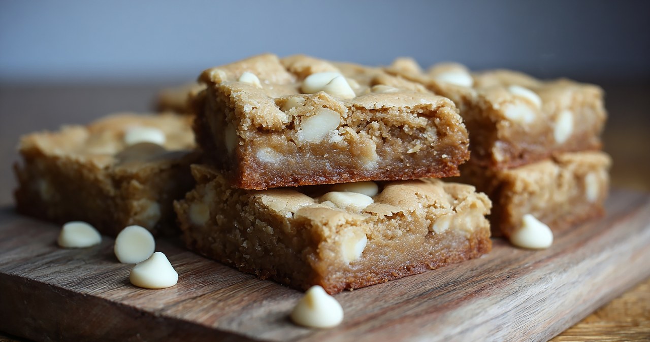 Blondie z jabłkami i orzechami - jak je zrobić? /123RF/Picsel, 123RF/Picsel /Pixel