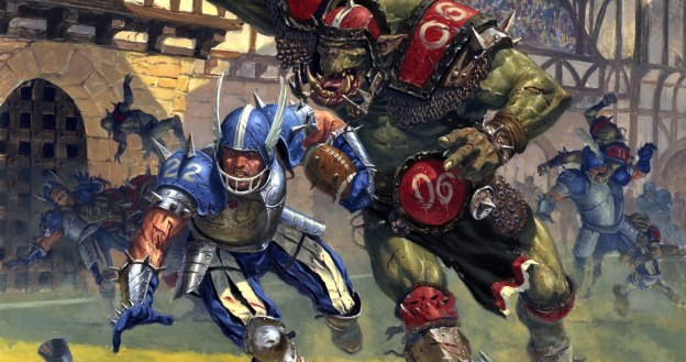 Blood Bowl - motyw graficzny /materiały prasowe