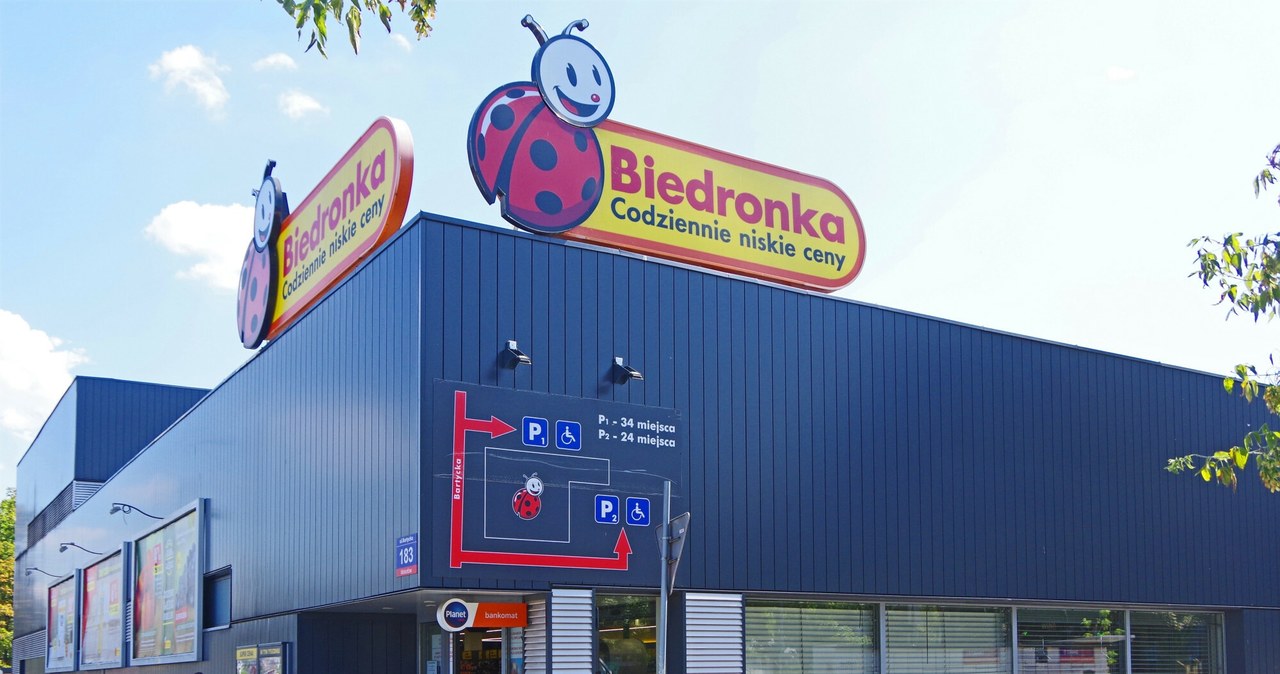 Bloomberg: Jeronimo Martins, właściciel sieci dyskontów Biedronka, rozważa przejęcie części sklepów należących do Carrefoura w Polsce /Marek Bazak /East News
