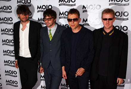 Blur podczas rozdania nagród "Mojo" for. Gareth Cattermole /Getty Images/Flash Press Media