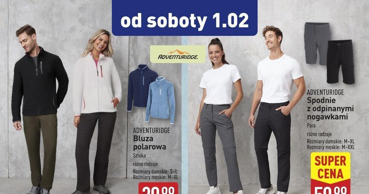 Bluzy polarowe dla dorosłych - idealne na każdą okazję /Aldi.pl /INTERIA.PL