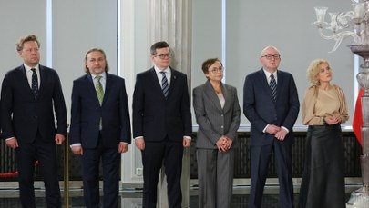 Błyskawiczne ślubowanie sędziów Trybunału Konstytucyjnego. Prezydent się nie zjawił