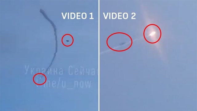 Błyskawiczny manewr ukraińskiego pilota i udany atak na rosyjski pocisk samosterujący  Ch-101 /Twitter